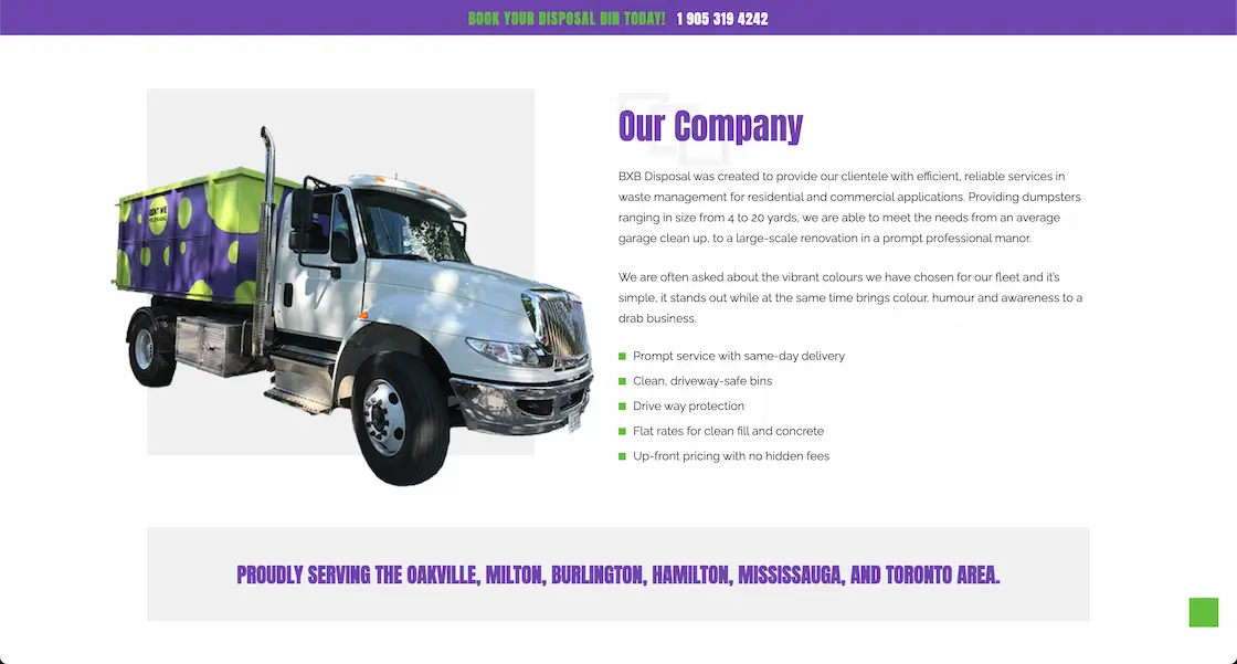 BXB Bins brand identity